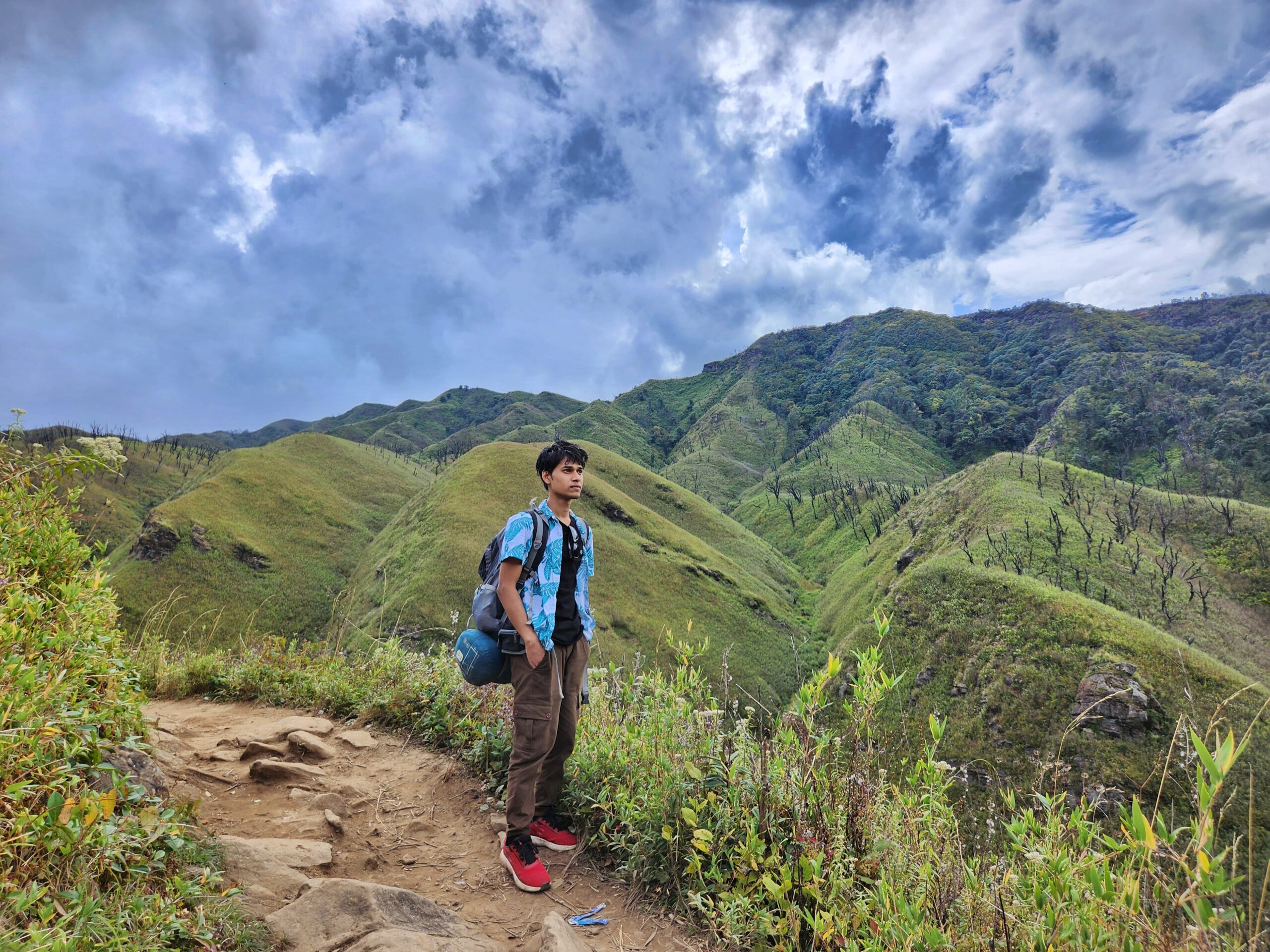 Inu Etc in Dzukou Valley. Photo by Labanya Baruah