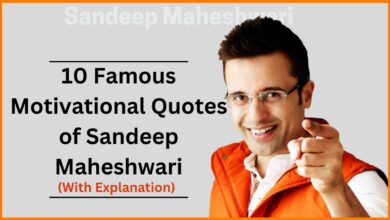 Top 10 Famous Motivational Quotes of Sandeep Maheshwari